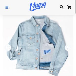 Mugsy Jean Jacket (mens size L brand new in original packaging)